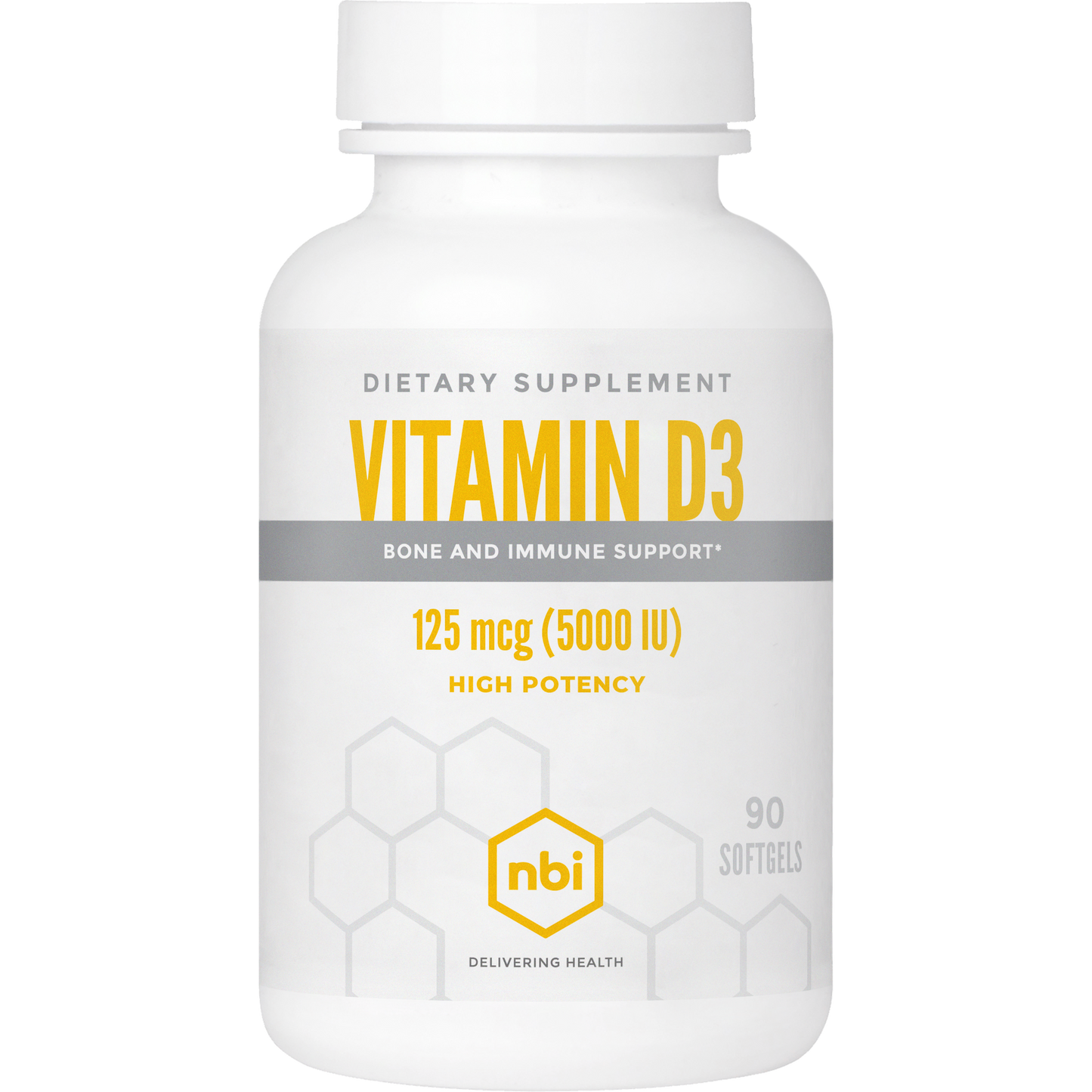 Vitamin D3 125 mcg (5000 IU) - NBI