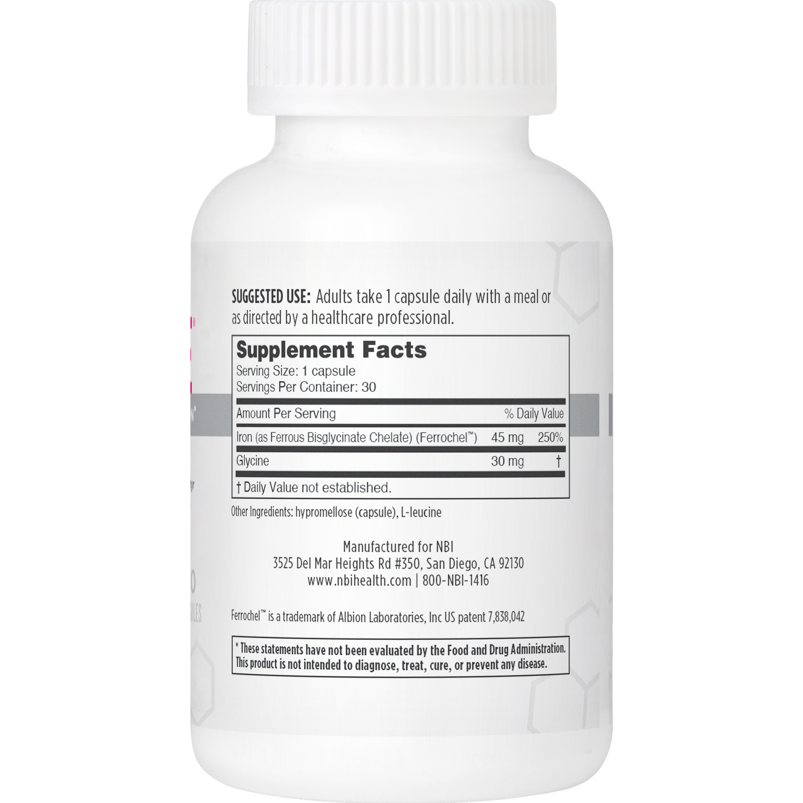 FerroSolve Iron Supplement for Healthy Iron Levels | NBI