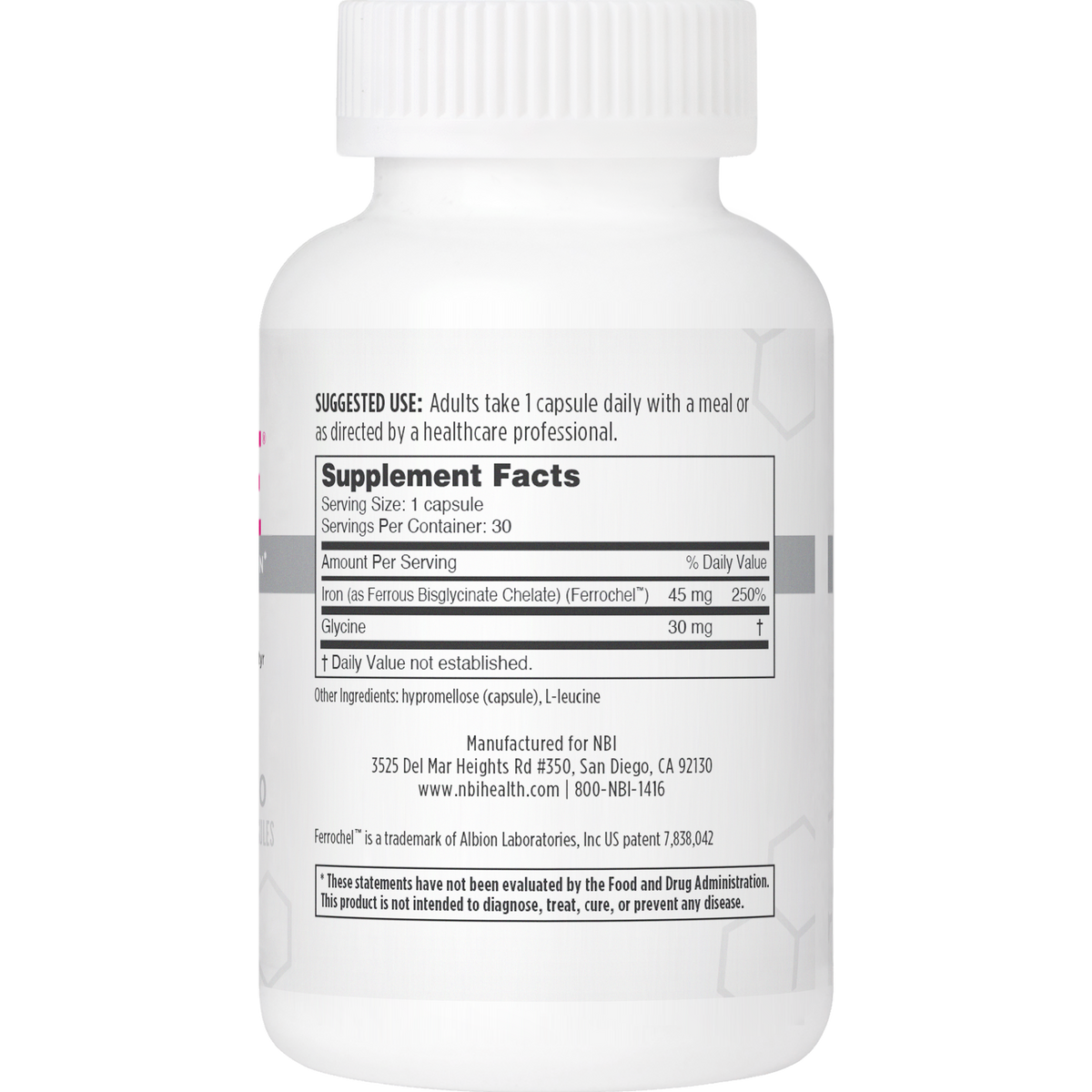 FerroSolve Iron Supplement for Healthy Iron Levels | NBI