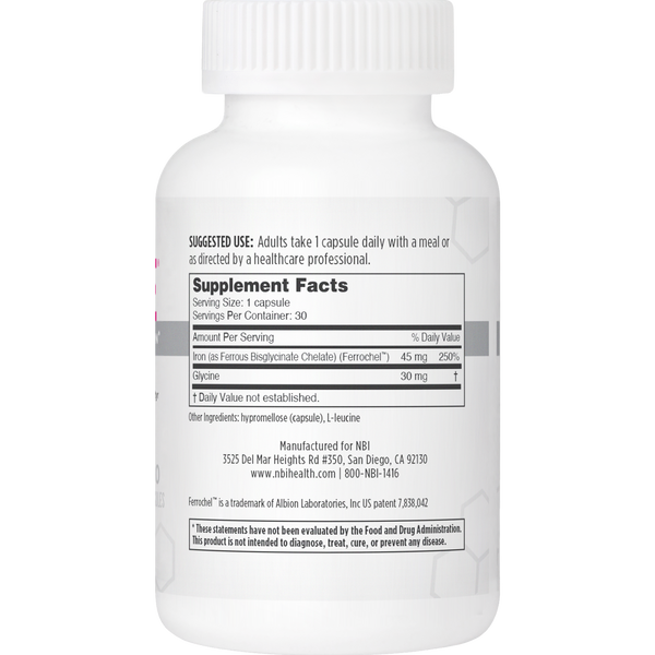 FerroSolve Iron Supplement for Healthy Iron Levels | NBI