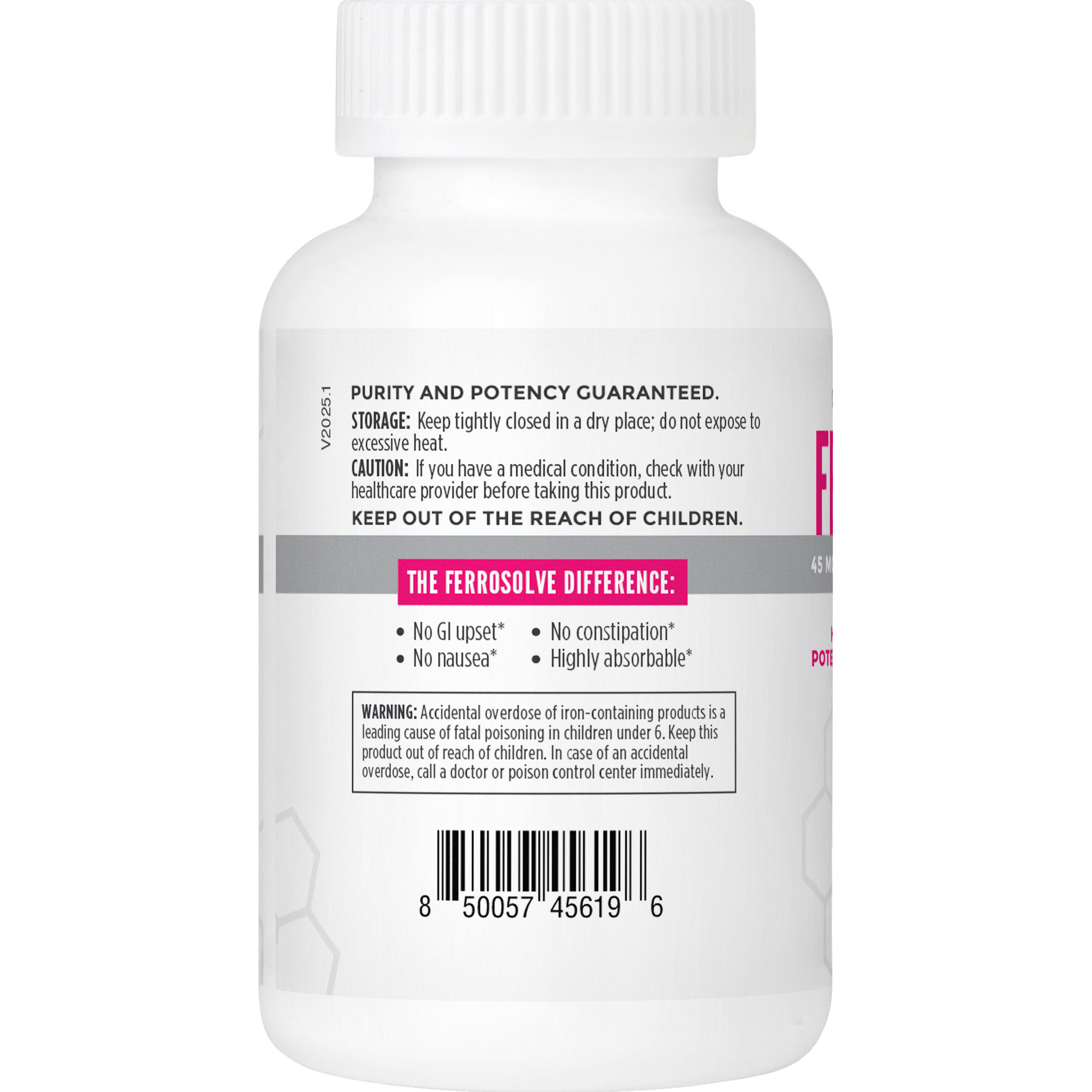FerroSolve Iron Supplement for Healthy Iron Levels | NBI