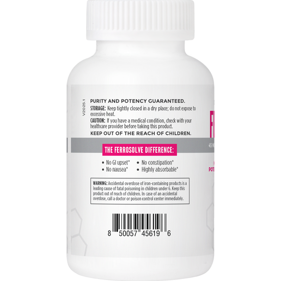 FerroSolve Iron Supplement for Healthy Iron Levels | NBI