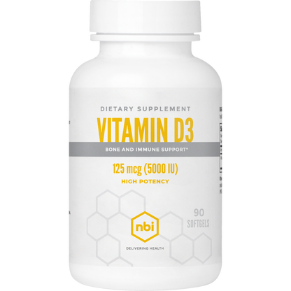 Vitamin D3 125 mcg (5000 IU)