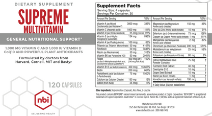 Supreme Multivitamin - NBI