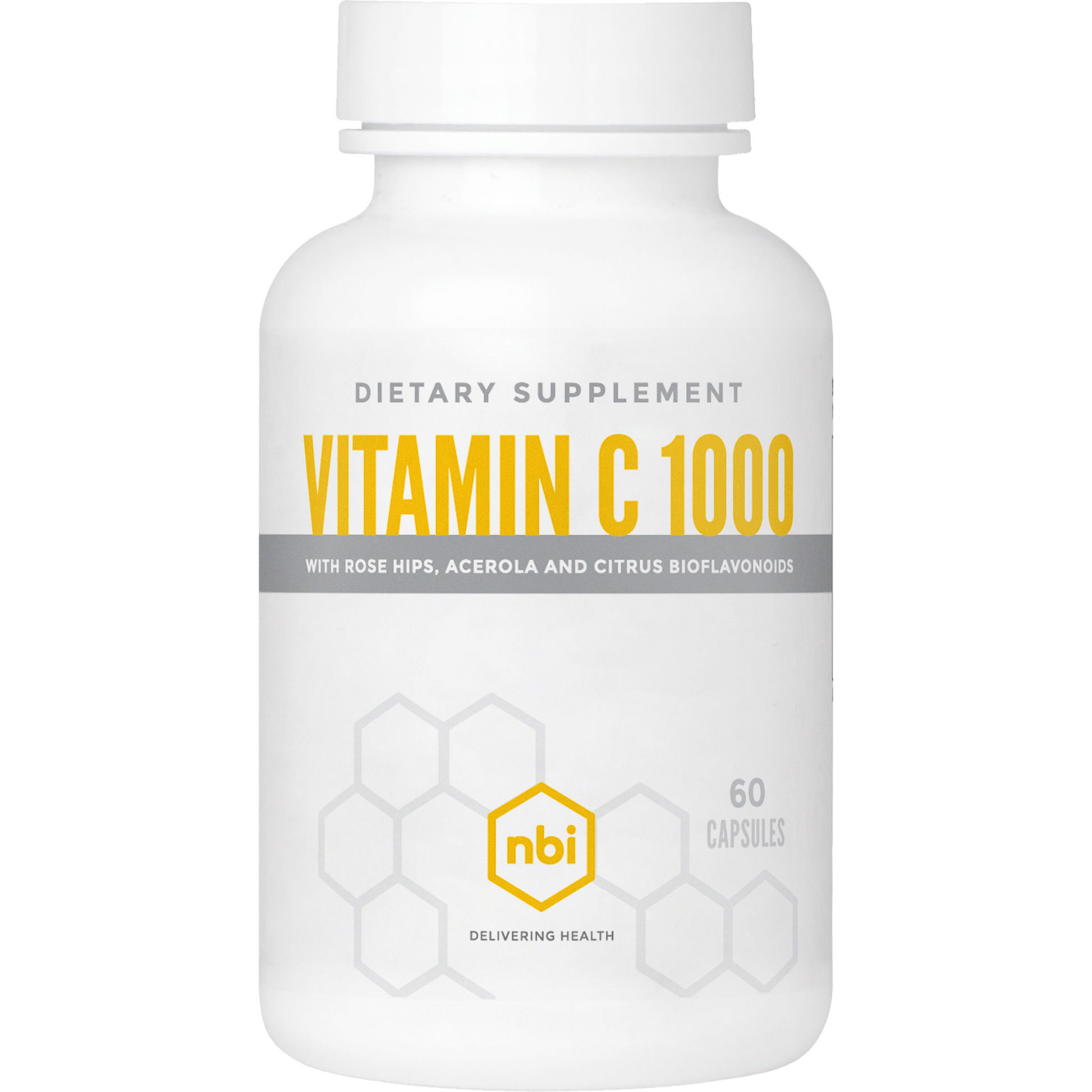 Vitamin C supplement bottle by NBI