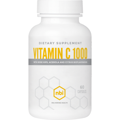 Vitamin C supplement bottle by NBI