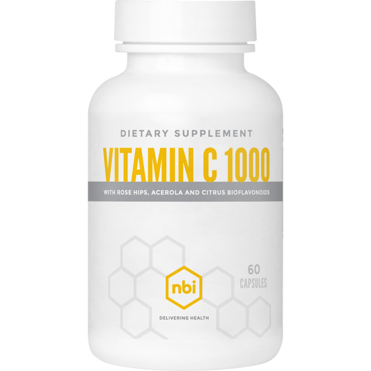 Vitamin C supplement bottle by NBI