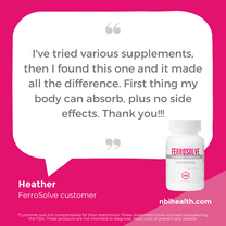 FerroSolve Iron Supplement for Healthy Iron Levels | NBI