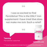 FerroSolve Iron Supplement for Healthy Iron Levels | NBI